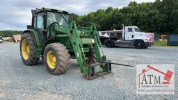 John Deere 6400 Tractor MFWD W/Loader