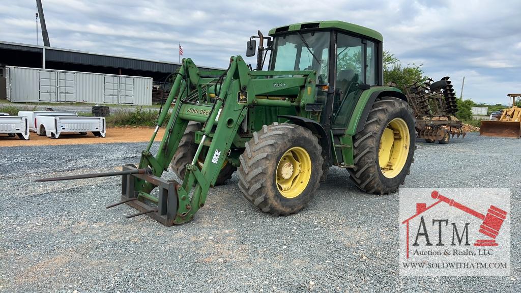 John Deere 6400 Tractor MFWD W/Loader