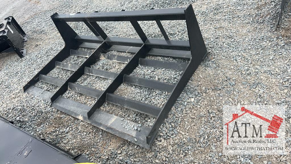 96" Grading Bucket - Skidsteer Attachment