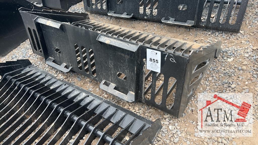 72" Heavy Duty Skeleton Bucket - Skidsteer Attach