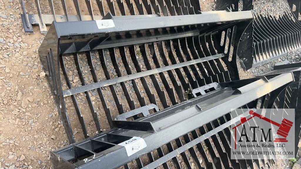 72" Skeleton Bucket - Skidsteer Attachment