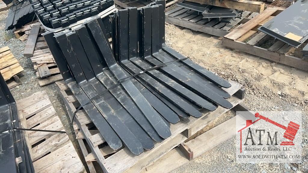 (10 Pair) 36" Sub Compact Forks