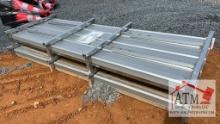 NEW (100 Sheets) 10' Galvalume Corrugated Roofing