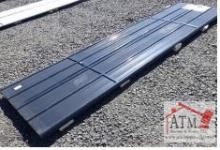 (70) NEW 12' x 3' Gray Metal Roof Panels