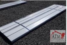 (70) NEW 12' x 3' White Metal Roof Panels