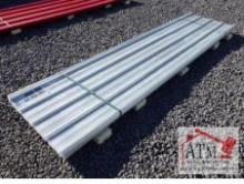 (20) NEW 12' x 3' Clear Corrugated Polycarb Panels
