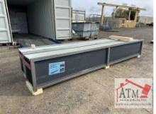 (30) NEW 12' x 17.7' Grey Metal Roof Panels