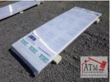 (20) NEW 35" x 8' Clear Polycarb Panes