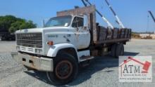 1985 Chevrolet C7 Kodiak Dump Scissor Lift