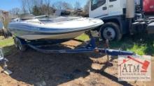 Tahoe Deck Boat (No Title & Non-Running)