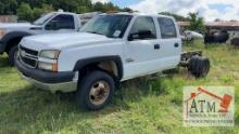 2007 Chevrolet 3500 Chassis (Non-Running)