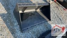 52" Blue Diamond Bucket - Mini Skidsteer Attach