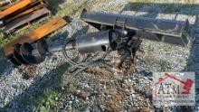 Mower King Auger w/ Bit - Skidsteer Attachment