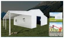 NEW 42' x 30' Metal Storage Shed