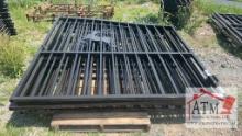 NEW 14' Bi-parting Iron Gate