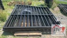 NEW 14' Bi-parting Iron Gate