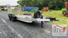 Aluminum Trailer w/ 6K Axles (No Title)