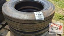 (2) 275/70R22.5 Tires