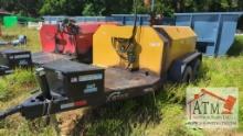 2023 X-Star 750 Gallon Tank Trailer (Yellow)