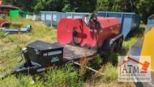 2023 X-Star 750 Gallon Tank Trailer (Red)