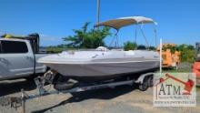 2003 Hurricane 20' Fun Deck GS201 Boat