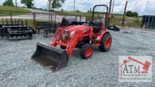 Kioti CX2510 Tractor MFWD w/ Loader & Mower