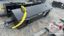 72" Tiller - Skidsteer Attachment