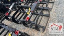 72" Heavy Duty Root Grapple - Skidsteer Attach