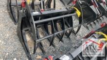 60" Heavy Duty Root Grapple - Skidsteer Attach