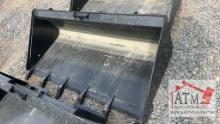 68" GP Bucket w/ Teeth - Skidsteer Attachment