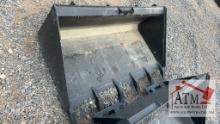 68" GP Bucket w/ Teeth - Skidsteer Attachment