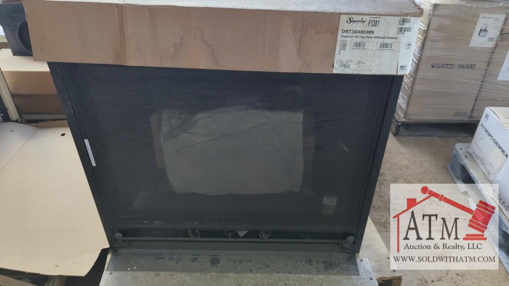 Superior Fire Box w/ Logs