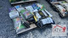 12 Misc Bags of Mulch, Weed killer, Fertilizer