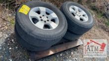 (4) Nissan Wheels and Tires
