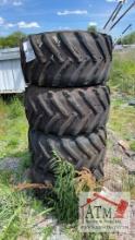 (4) 31x15.5 Wheel Assembly