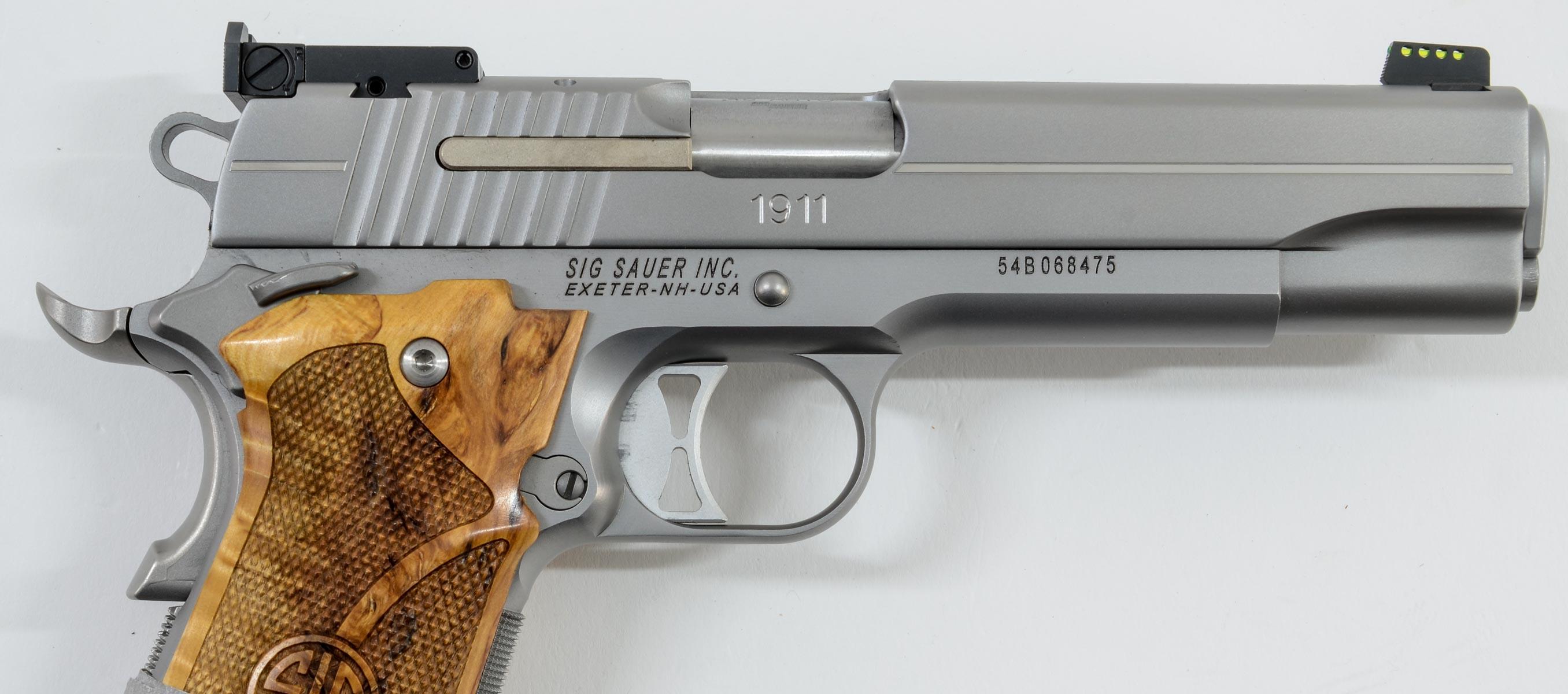 Sig Sauer 1911 Super Target Pistol