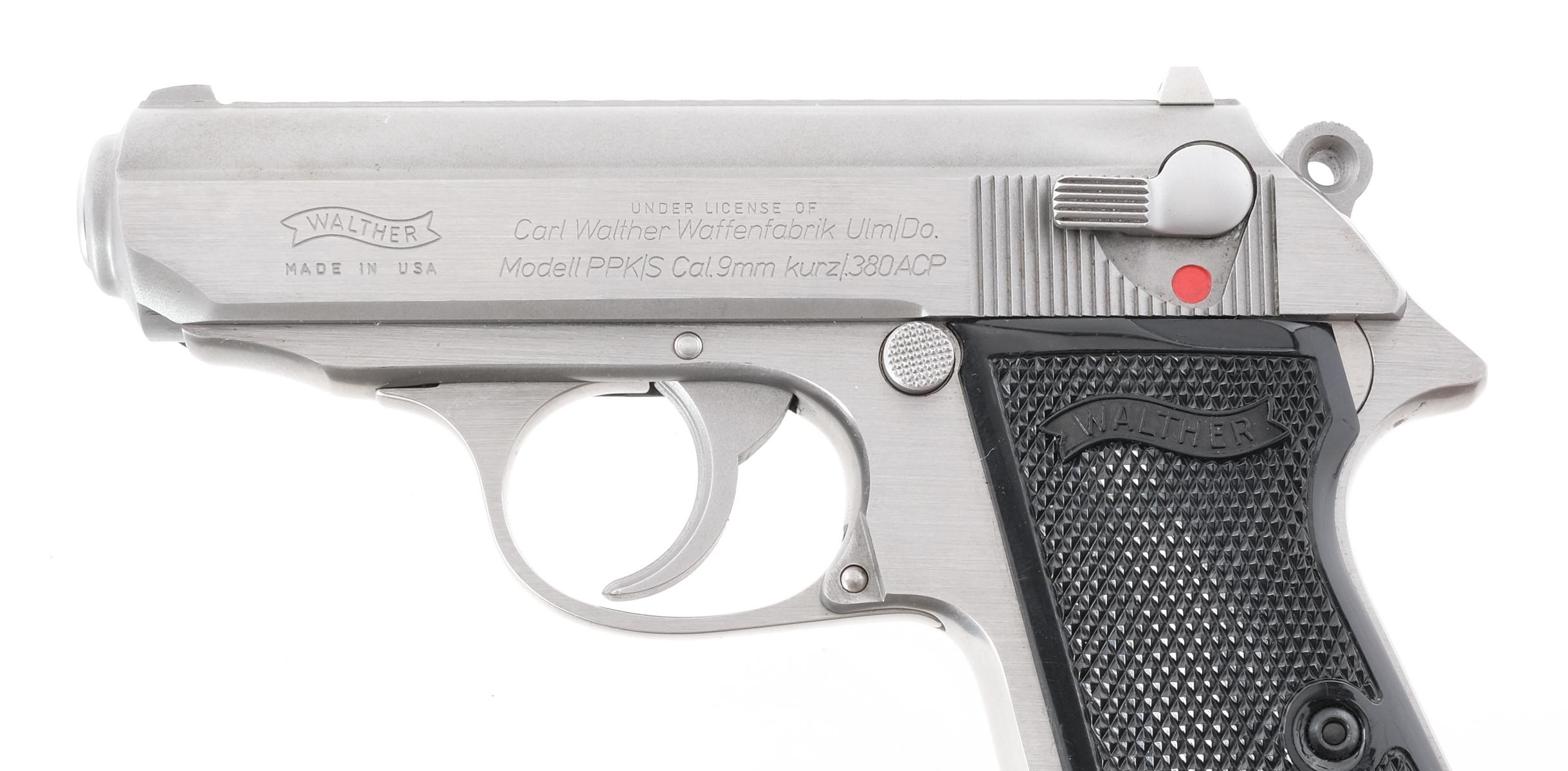 Walther PPK/S .380 ACP Semi Auto Pistol