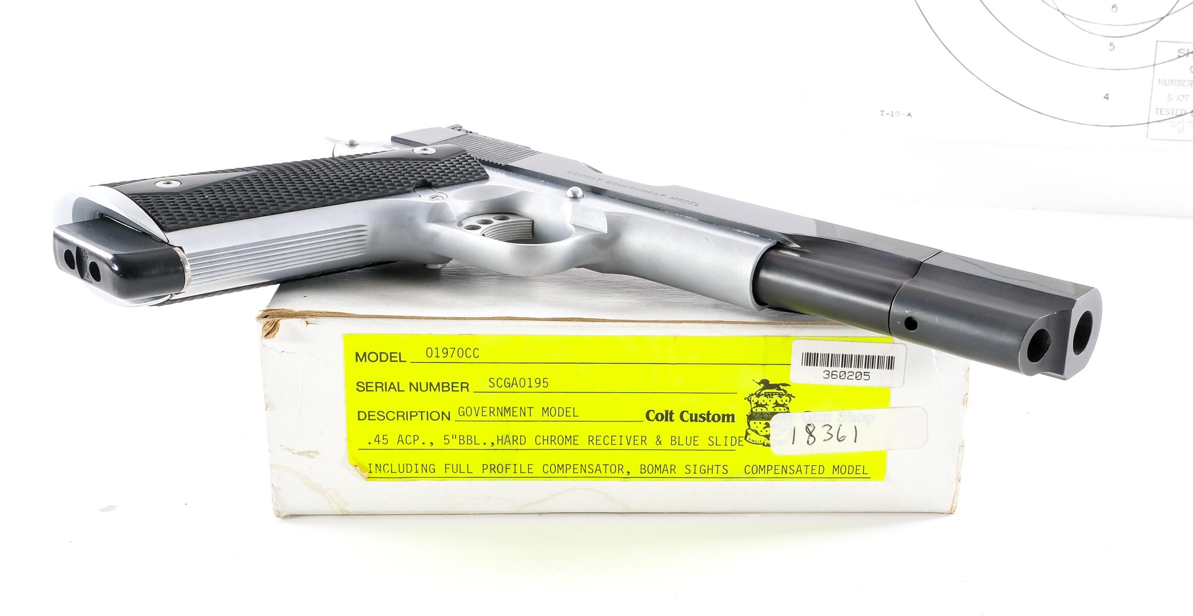 Colt Custom Comp Automatic .45 ACP