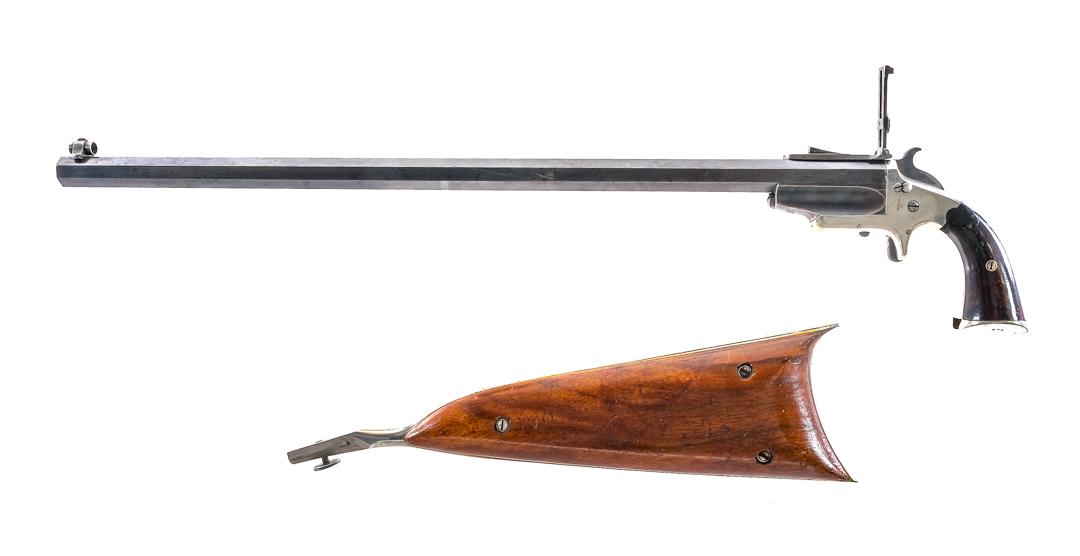 Frank Wesson 1870 .32 RF Single Shot Pistol