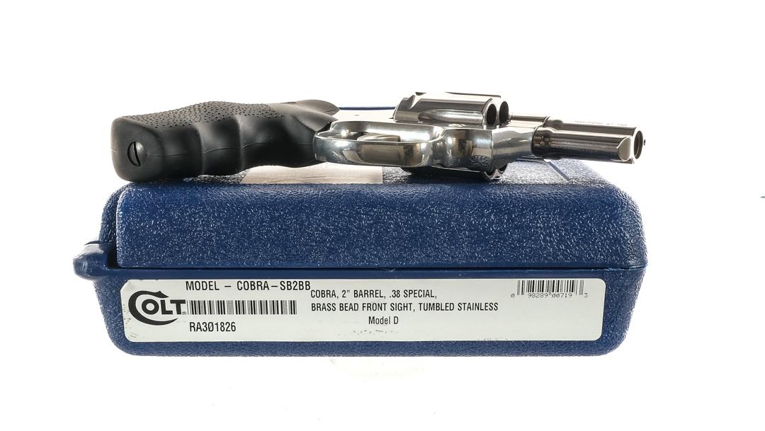 Colt Cobra .38 Spl+P DA Revolver