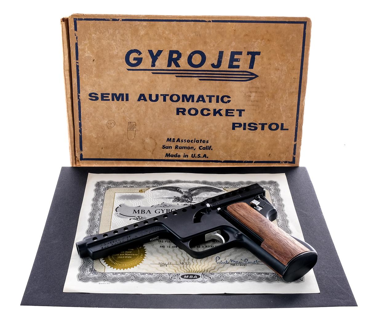 MBA Model MKII - C 12mm GyroJet Pistol