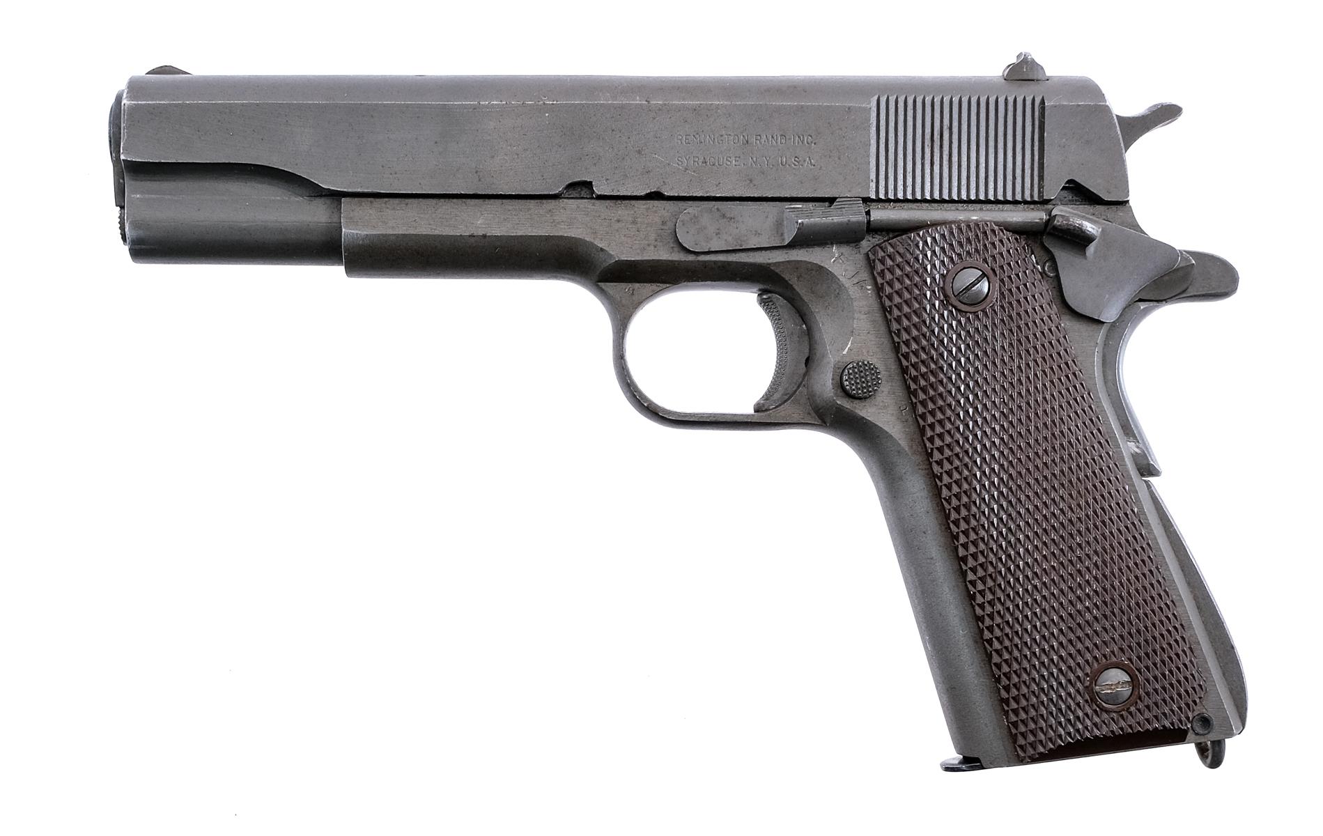 WWII U.S. Remington Rand Model 1911A1 Pistol