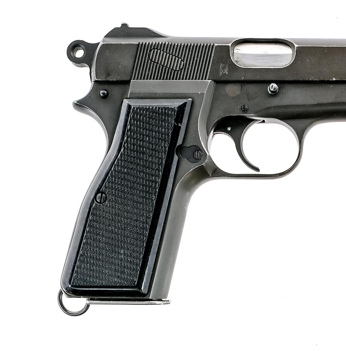 Inglis MK I* Hi Power 9mm Pistol w/stock