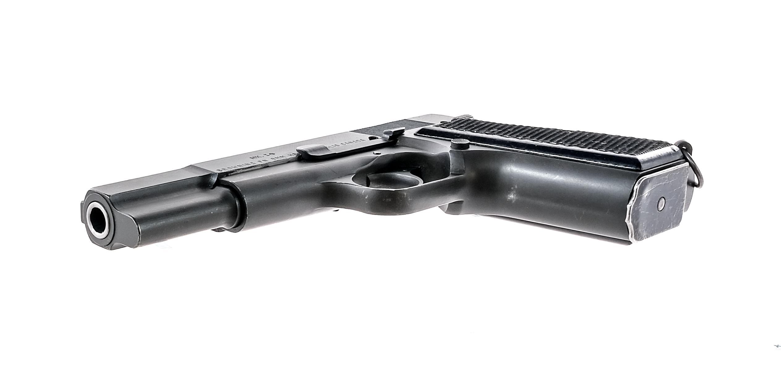 Inglis MK I* Hi Power 9mm Pistol w/stock
