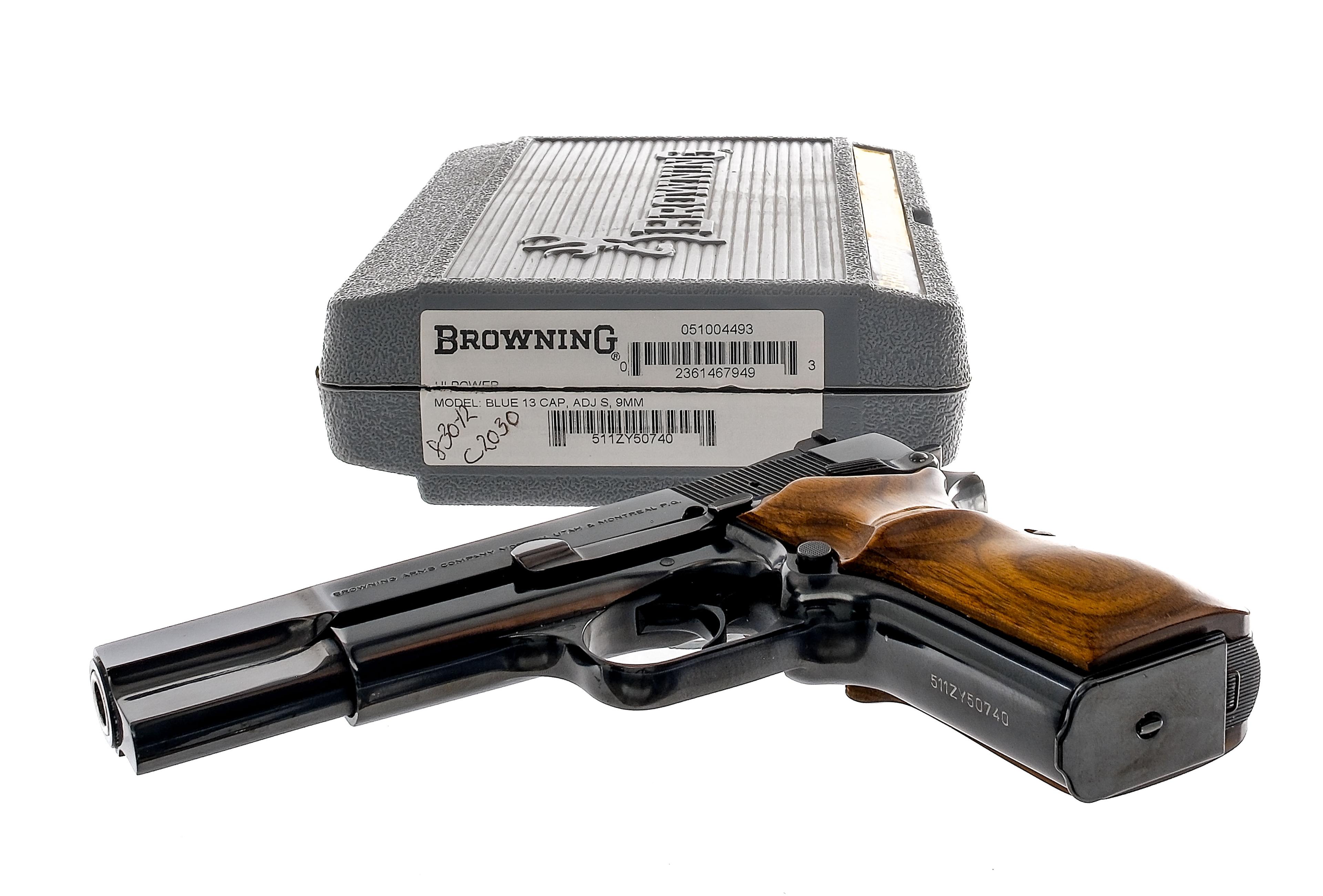Browning Hi Power 9mm Semi Auto Pistol
