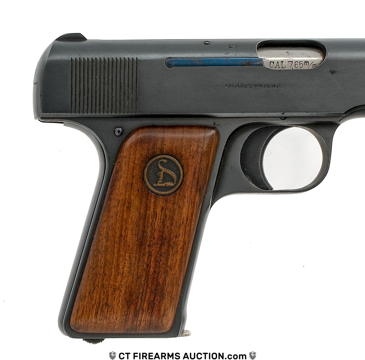 Deutsche Werke Ortgies 7.65mm Semi Auto Pistol