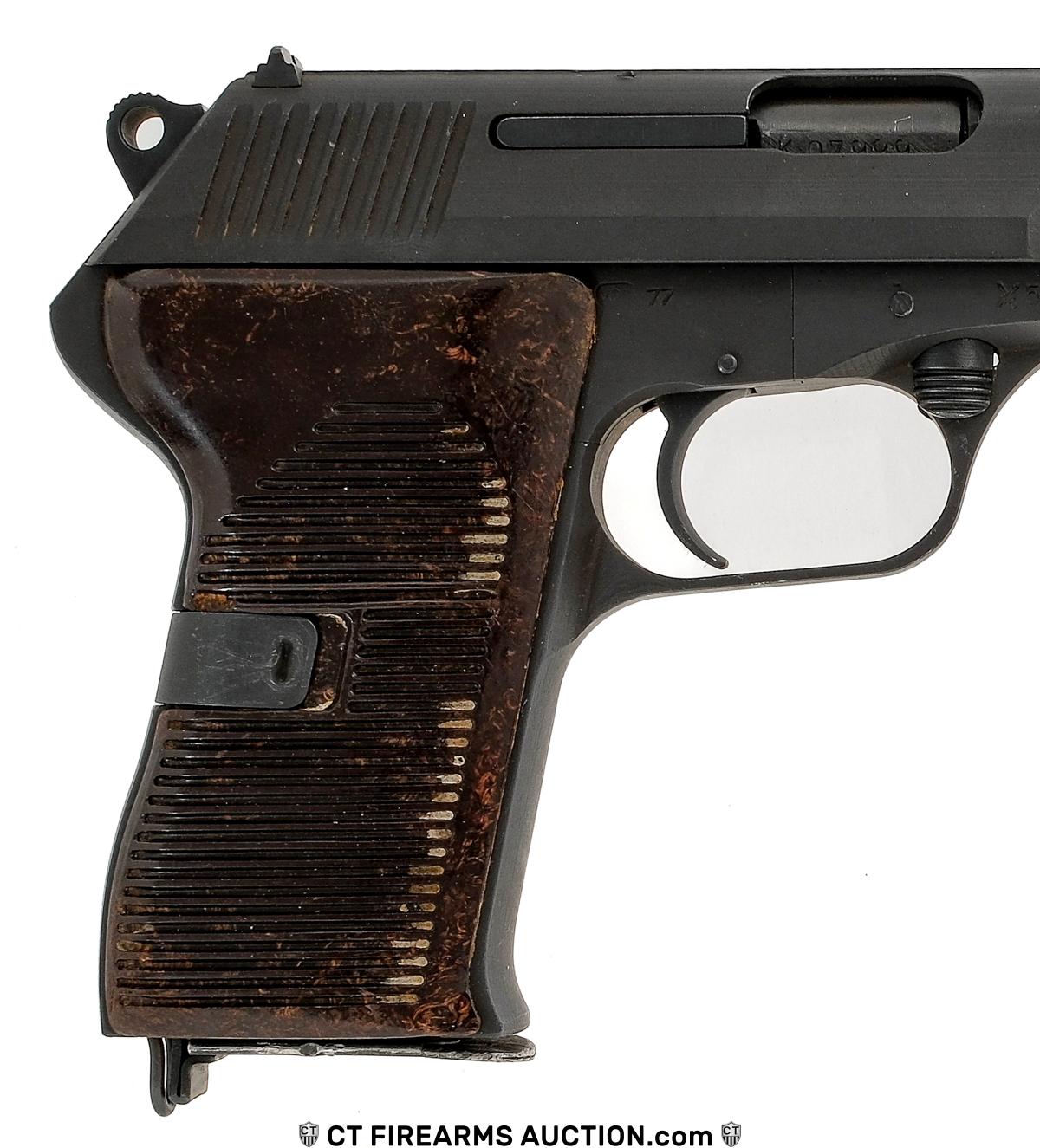 CZ52 7.62x25mm Tokarev Semi Auto Pistol