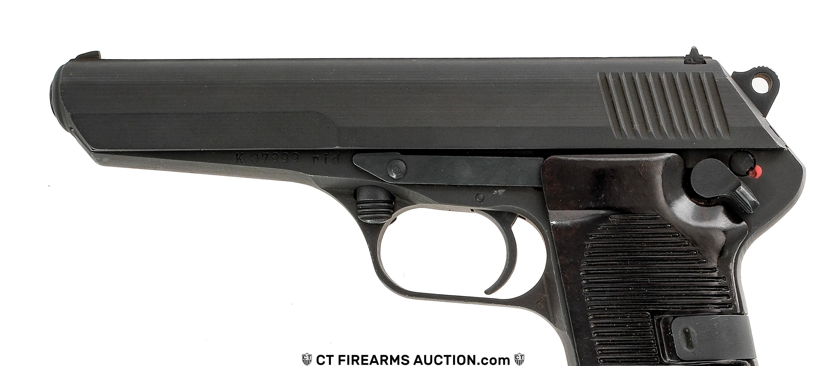 CZ52 7.62x25mm Tokarev Semi Auto Pistol