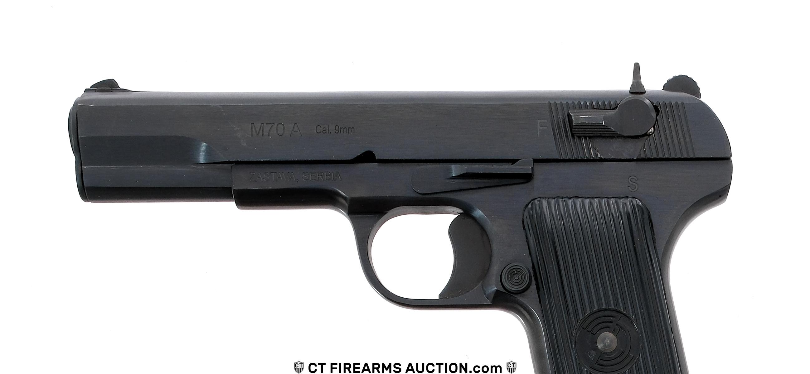 Zastava M70 A 9mm Semi Auto Pistol