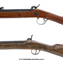 Estate Long Gun Lot 2 Pcs BP Rifles